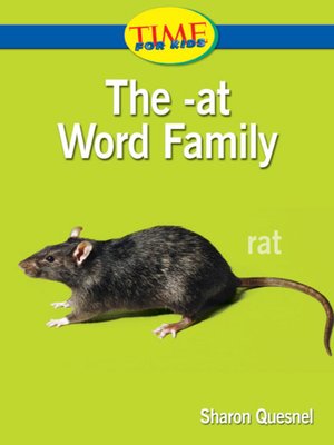 cover image of The -at Word Family
